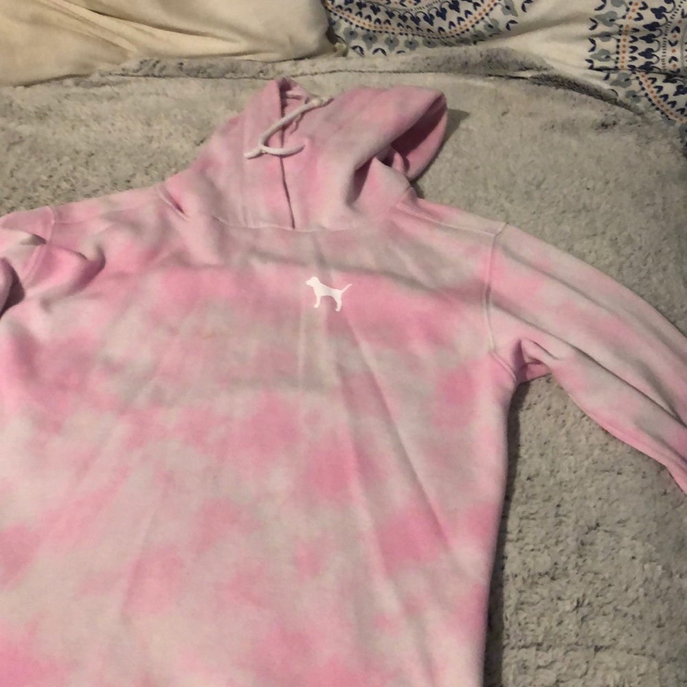 Pink hoodie